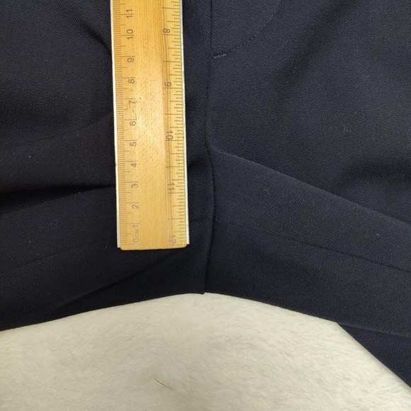 J Crew Destination Pants Mens 30x32 Navy Blue Stretch Dress Tapered Travel Work - Picture 14 of 14